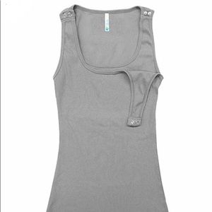 Bun nursing tank top